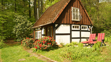 Romantischer Heideurlaub im historischen Ferienhaus bei Neuenkirchen