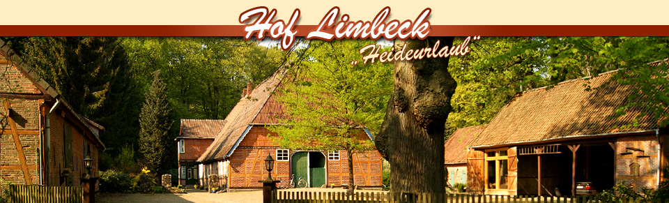 Ferienhäuser auf Hof Limbeck, zentral in der Lüneburger Heide
